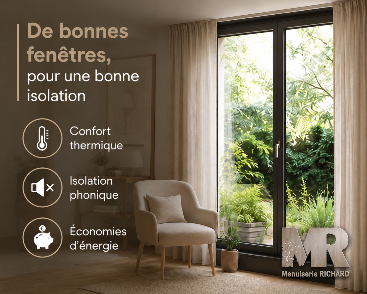 De bonnes fenêtres, pour une bonne isolation