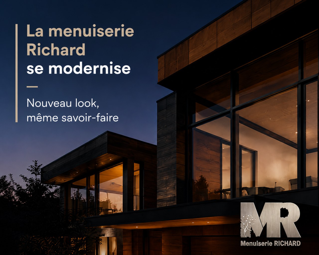 La menuiserie Richard se modernise
