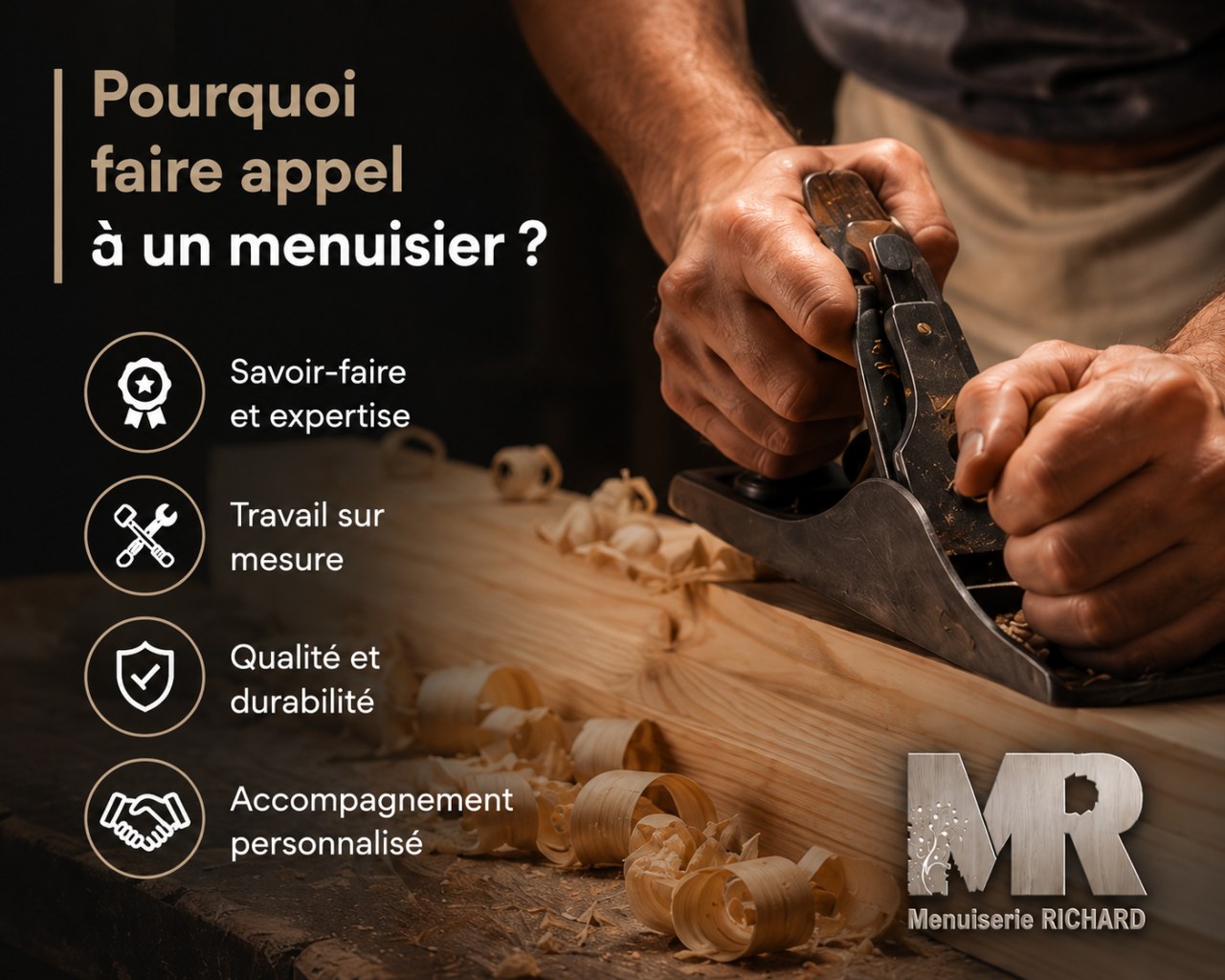 Pourquoi faire appel à un menuisier ?