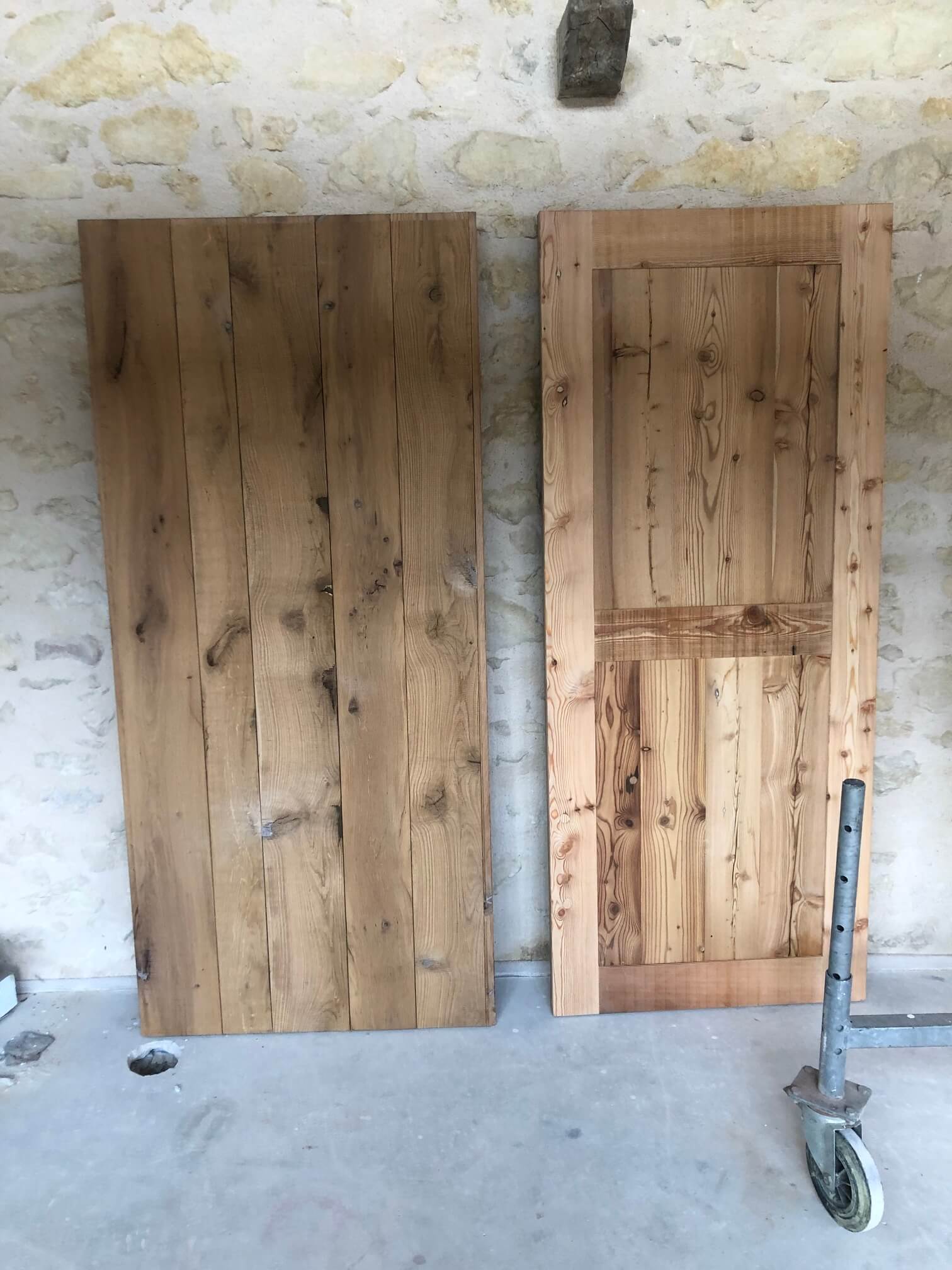 Réalisation menuiserie bois